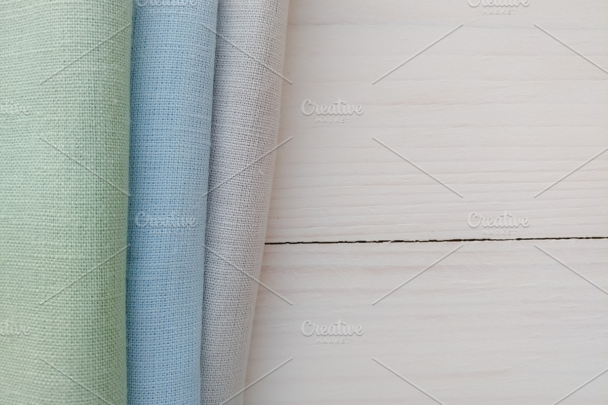 SALE! Linen fabric background bundle, an Abstract Photo by OksanaAn (Photo 4 of 5)