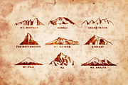 Iconic Mountain Vectors, an Icon by Calvin Weibel (Thumbnail 3 of 3)