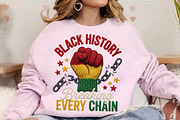 Black history Breaking Every Chain, an Illustration by Canvas Craft (Thumbnail 3 of 6)