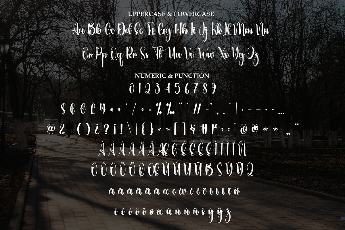 Outside | Script Font, a Handwritten Font by Scratchones (Photo 7 of 8)