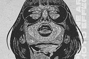 Pop Line Art Photo Effects, an Action Add-On by Amorjesu.com (Thumbnail 21 of 43)