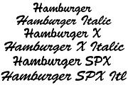 Hamburger, a Font by FontMesa (Thumbnail 2 of 3)