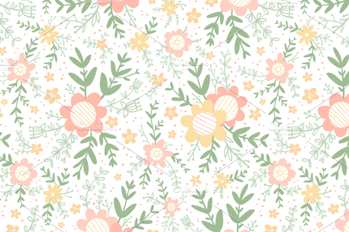 Floral Patterns Set 4 preview 3