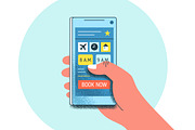 Booking online concept, a Technology Illustration by Good Studio (Thumbnail 3 of 3)