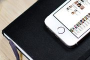 iPhone6 Mockup Template #4, an iPhone Mockup by Made by Mancie (Thumbnail 3 of 3)