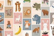 Kids Art Prints 100 Bundle, a Background Graphic by Tomasz Ganclerz (Thumbnail 4 of 8)