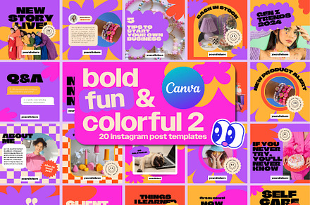 Bold Gen Z - Canva Templates 2, a Social Media Template by othersbyalex