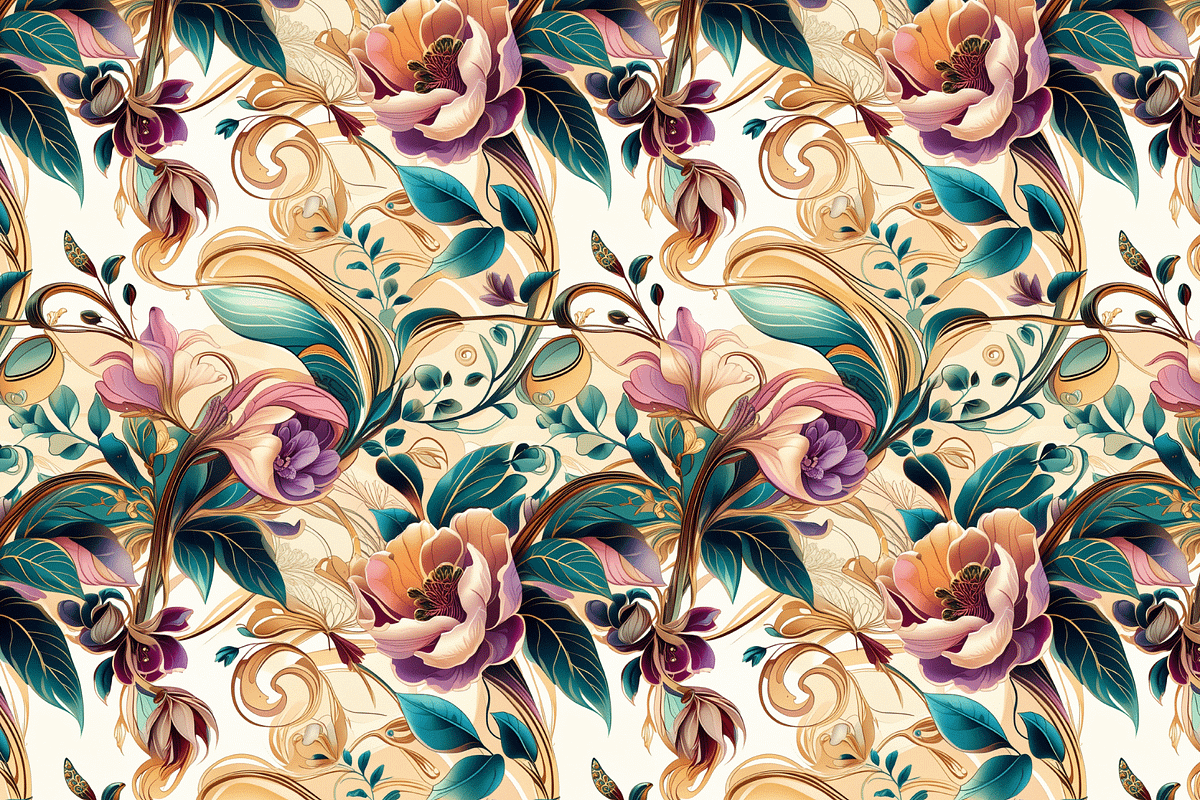 Royal Bouquet - Floral Patterns, a Pattern Graphic by Art Sproot (Photo 12 of 12)