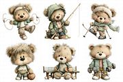 Teddy Bear Sports Clipart, an Illustration by Daily.Designs (Thumbnail 4 of 7)