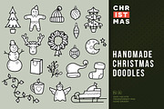 Handmade Christmas Doodles, an Object Graphic by Scredeck (Thumbnail 3 of 5)