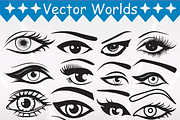Eyes Svg, Man, Woman, Nurse Svg, an Object Graphic by VectorWorlds (Thumbnail 2 of 3)