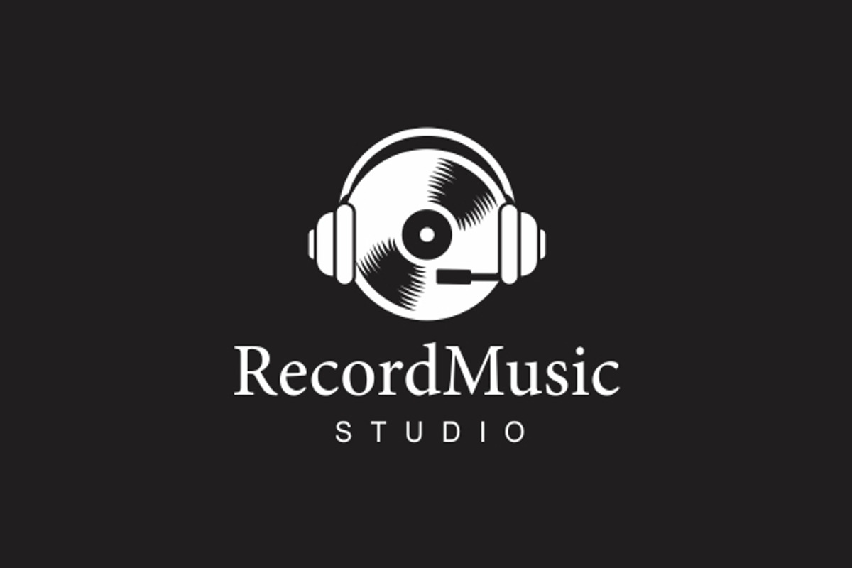 Record Music Logo, a Branding & Logo Template by MotionMount