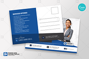Accounting Company Services Postcard, a Card Template by PSDPixel (Thumbnail 3 of 4)
