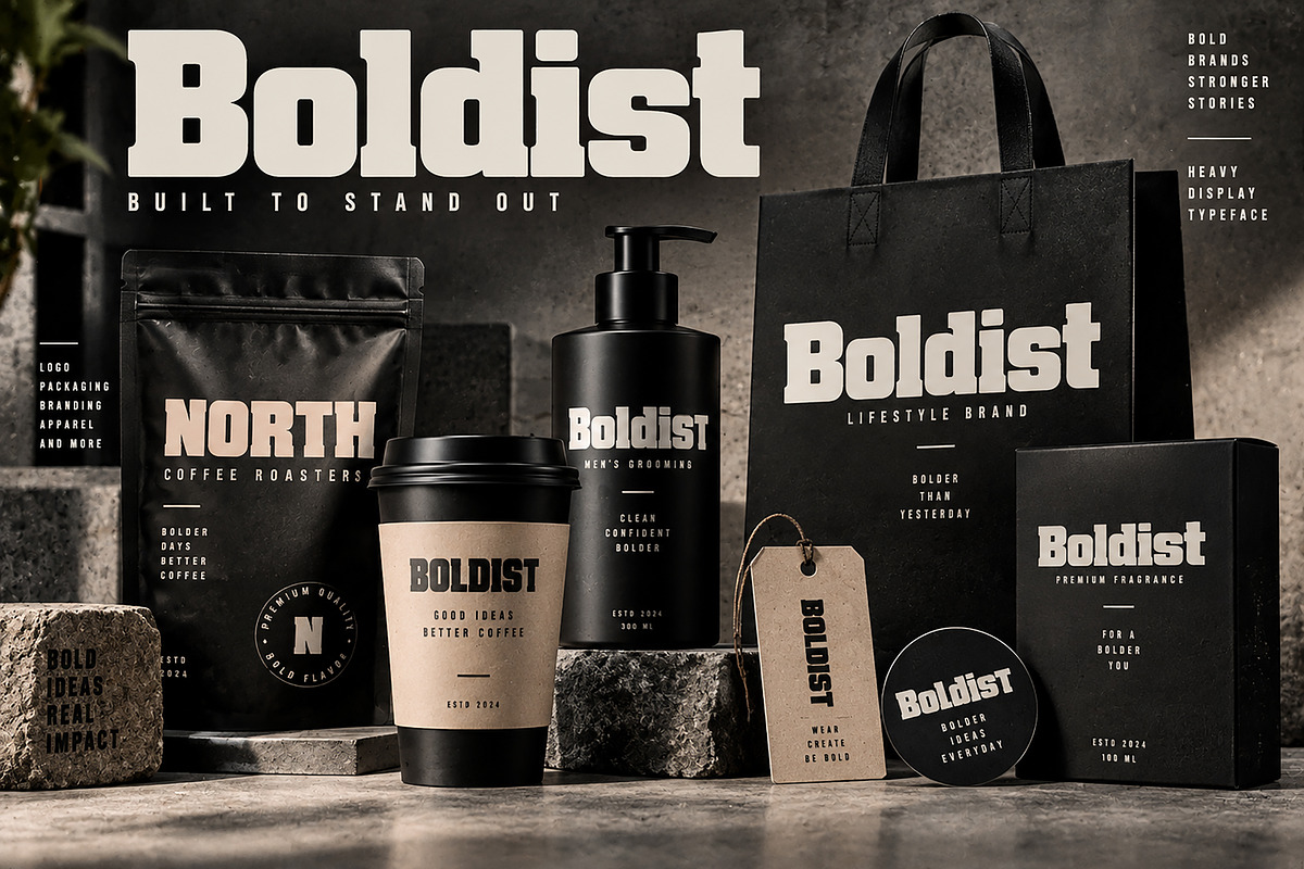 Boldist, a Slab Serif Font by Wow Magic (Photo 6 of 6)