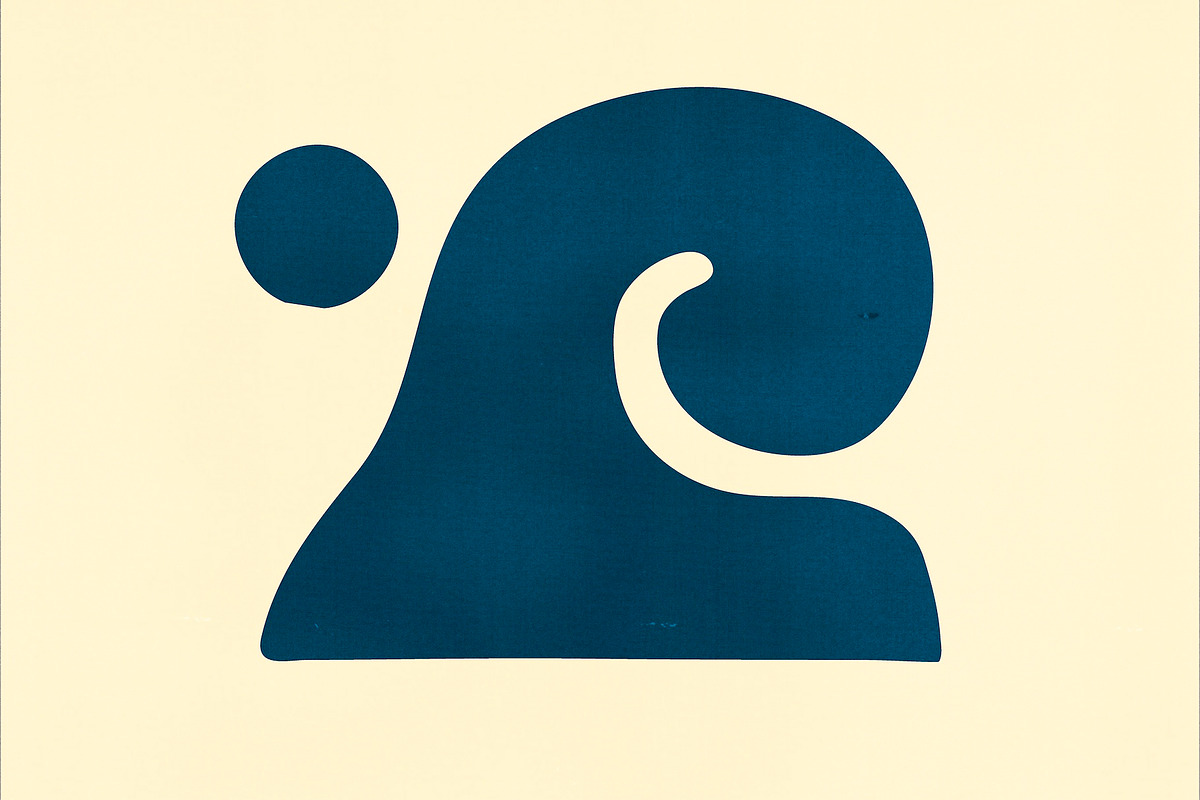 Waves - Hand Drawn Organic Waves, a Decorative Illustration by Madeline ODonoghue Design (Photo 10 of 13)