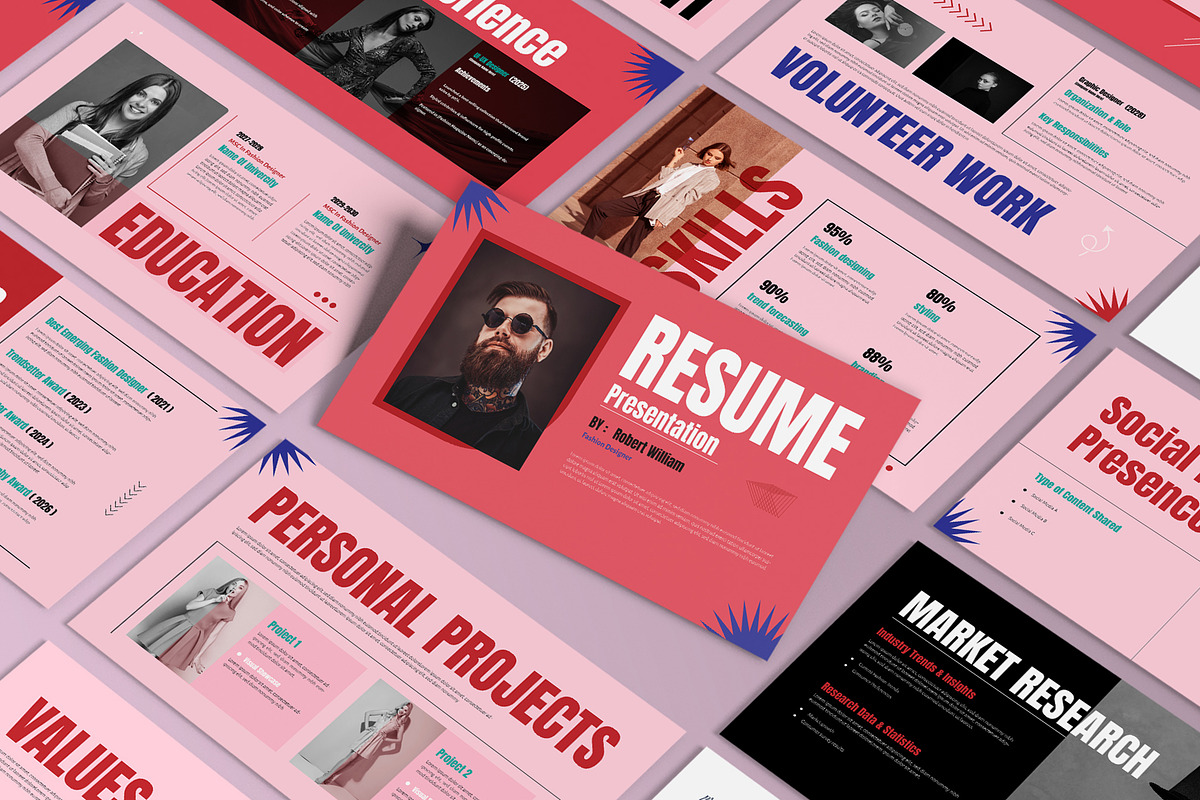Digital Resume Presentation, a Presentation Template by Mighty-Slide (Photo 1 of 6)