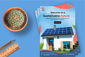 Solar Flyer, a Flyer Template by Soulfuldesignstudio