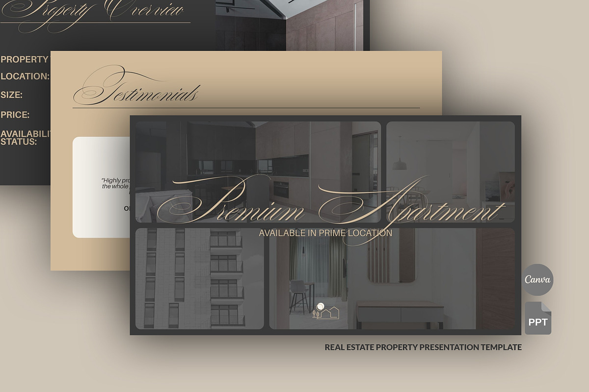 Real Estate Property Presentation, a Presentation Template by CreativeFolks (Photo 1 of 3)