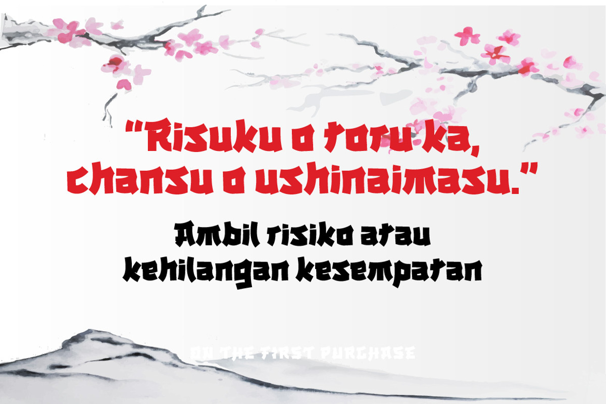 DASEGO - Japanese style font, a Font by twinstd (Photo 4 of 10)