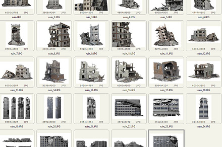 Ruined Buildings