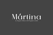 Martina, a Sans Serif Font by Analogous (Thumbnail 1 of 12)