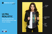 T-Shirt Mock-Up Set, a Shirt Mockup by Freeman Studio (Thumbnail 2 of 15)