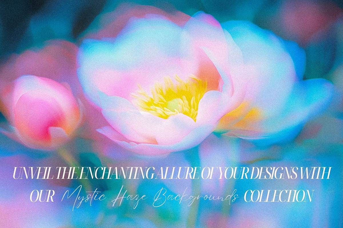 Mystic Haze: Floral Blur Backgrounds, a Background Graphic by Anzhelika (Photo 6 of 12)