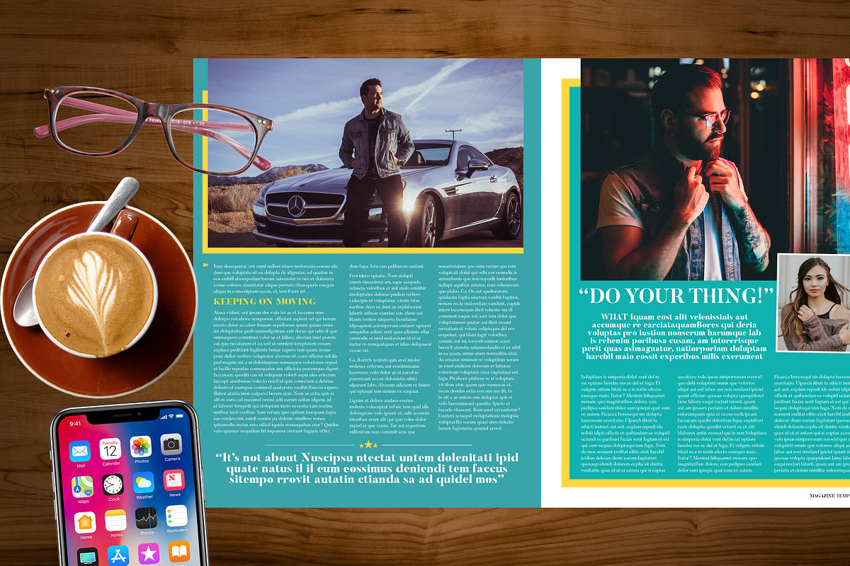 Magazine Template, a Magazine Template by Red Cactus Creative (Photo 17 of 20)