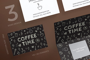 Business Cards Coffee Time