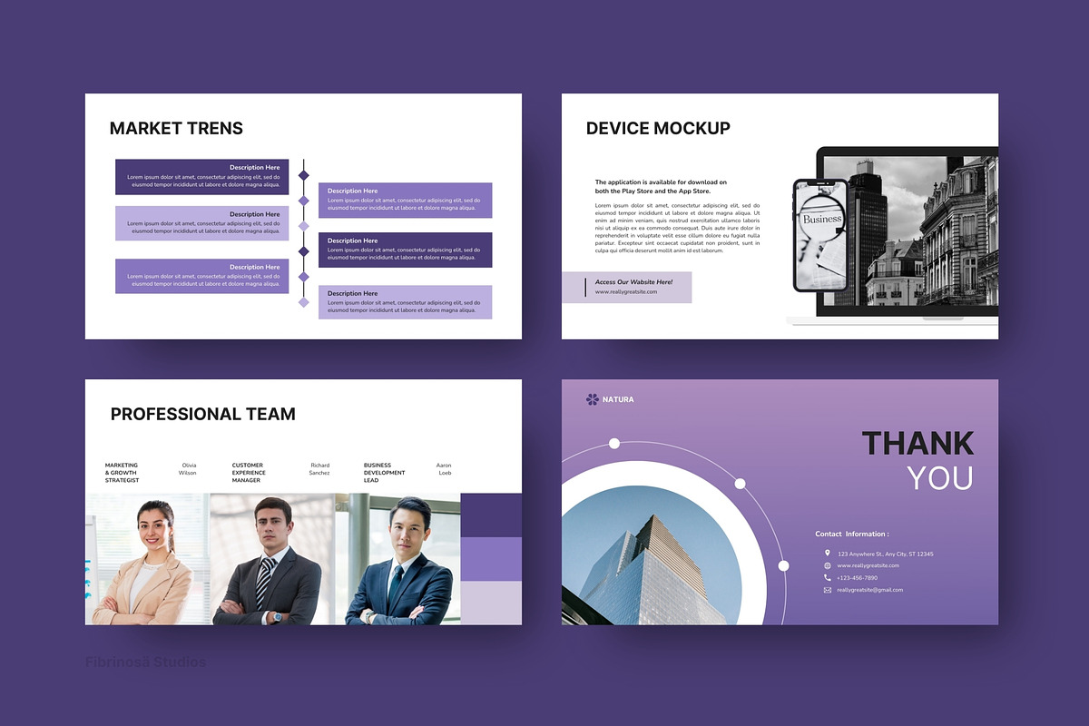 Natura - Business Plan Google Slides preview 6