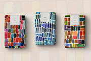 15 Watercolor Mosaic Backgrounds, a Texture Graphic by Sweet Fig (Thumbnail 8 of 10)