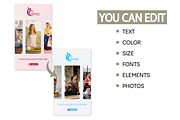 Yoga Instructor Branding Mini Bundle, a Social Media Template by Branding by Kellsey (Thumbnail 3 of 5)