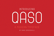 QASO minimal & modern typeface, a Script Font by Ninos Mandala (Thumbnail 1 of 6)