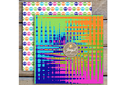 70's Hippie Digital Paper Clipart, a Pattern Graphic by JennyL Designs (Thumbnail 4 of 5)