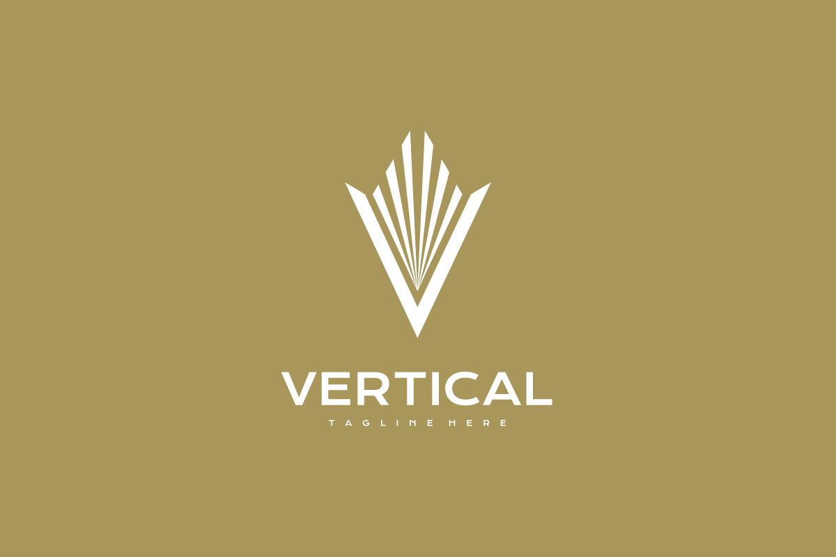 Vertical Luxury Letter V Logo Design, a Branding & Logo Template by yopie (Photo 3 of 4)