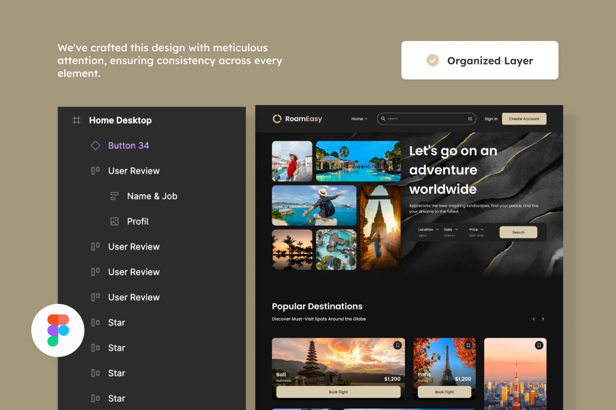 RoomEasy - Travel Landing Page, a Landing Page Template by productype1 (Photo 2 of 5)