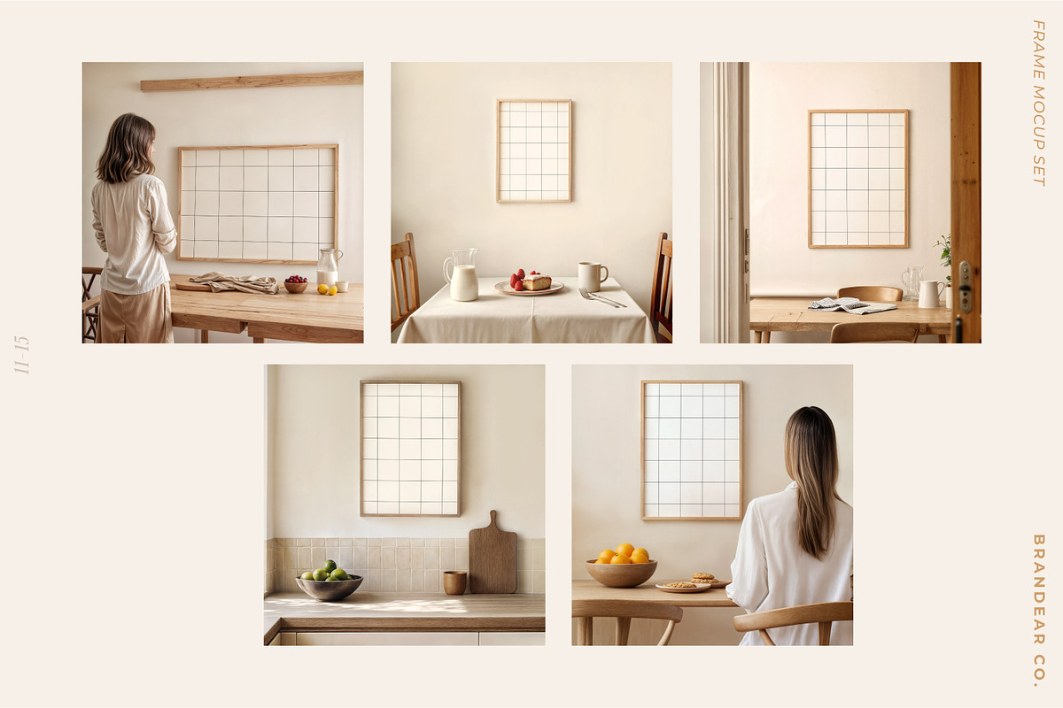 Dining & Kitchen | Frame Mockup Set, a Household Mockup by Brandear Design (Photo 12 of 12)