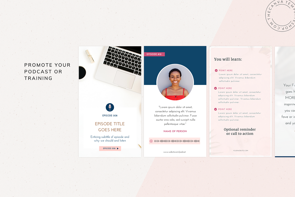 Alyssa IG Story Canva Templates, a Social Media Template by The Canva Template Shop (Photo 6 of 7)