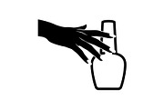 Nail Polish Bottle Silhouette, an Object Graphic by yasushie (Thumbnail 2 of 4)