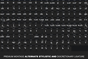Premium Montage, a Serif Font by NYDESIGN (Thumbnail 8 of 9)