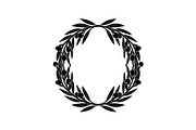 Floral Wreath Circle SVG Bundle, an Illustration by Creativeshirt (Thumbnail 50 of 51)