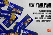 New Year Plan Presentation, a Presentation Template by Glyphminds Studios (Thumbnail 1 of 3)