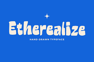 Etherealize - Handdrawn Typeface