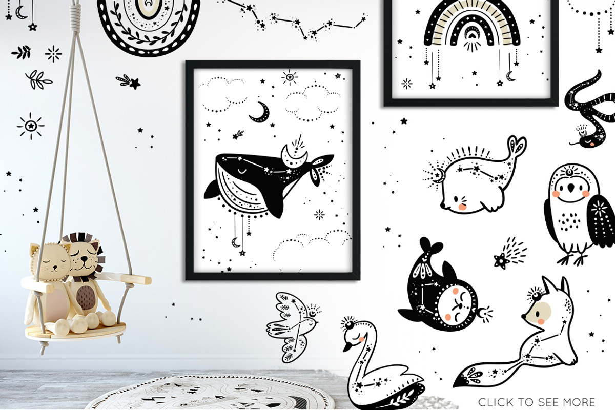Celestial Baby Animals, an Animal Illustration by Magic & Dreams (Photo 2 of 5)
