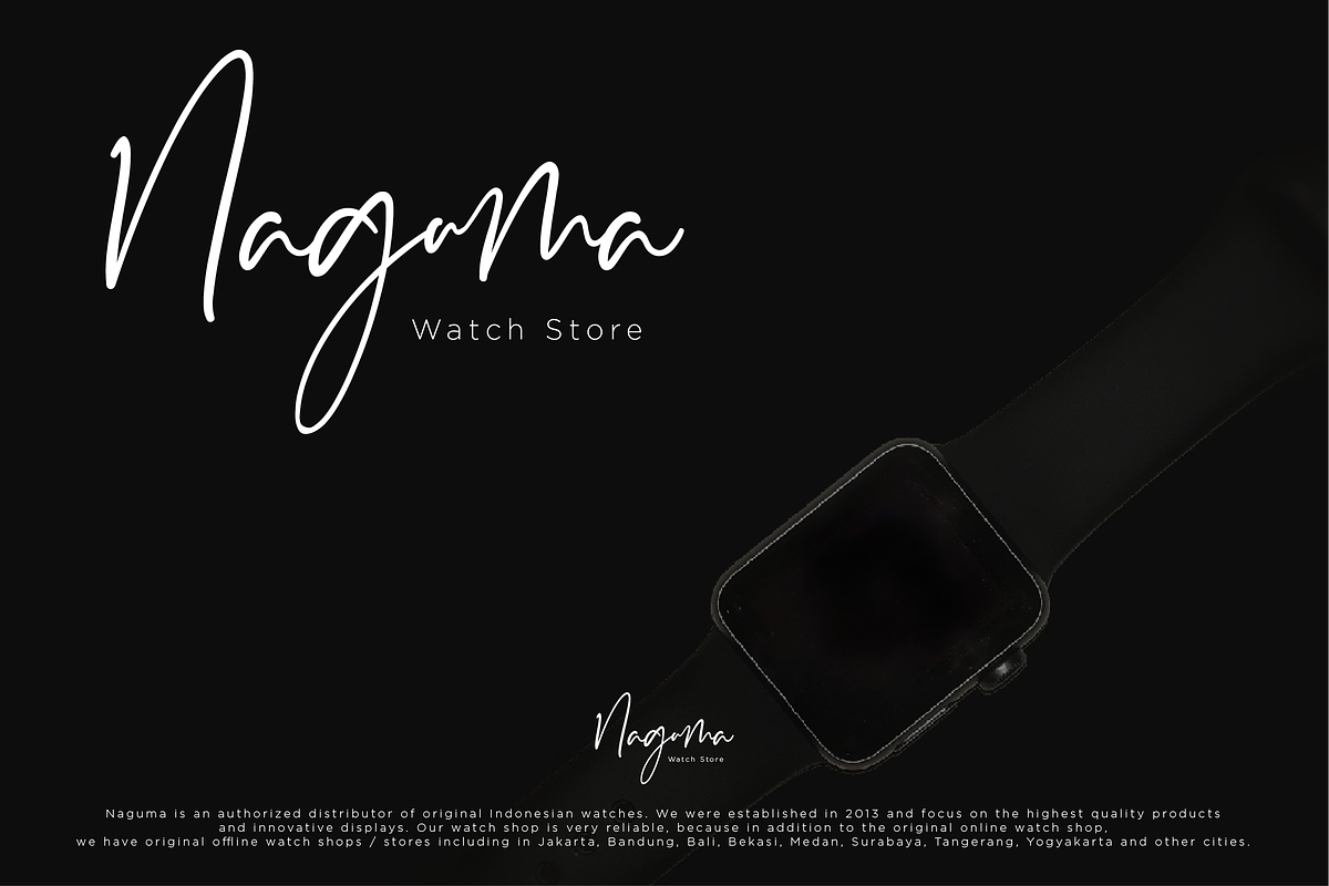 Monatta - Luxury Signature Font preview 5