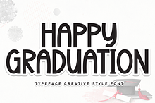 Happy Graduation | Script Font