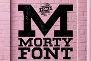 Morty - 2 vintage fonts, a Slab Serif Font by Leitmotif (Thumbnail 1 of 5)