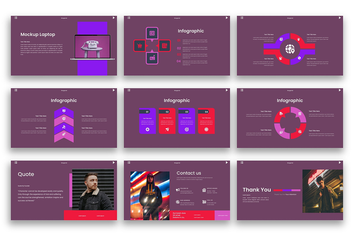 Novgorod – Business PowerPoint, a Presentation Template by kreatifreya (Photo 4 of 5)