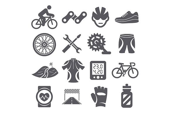 Biking Icons