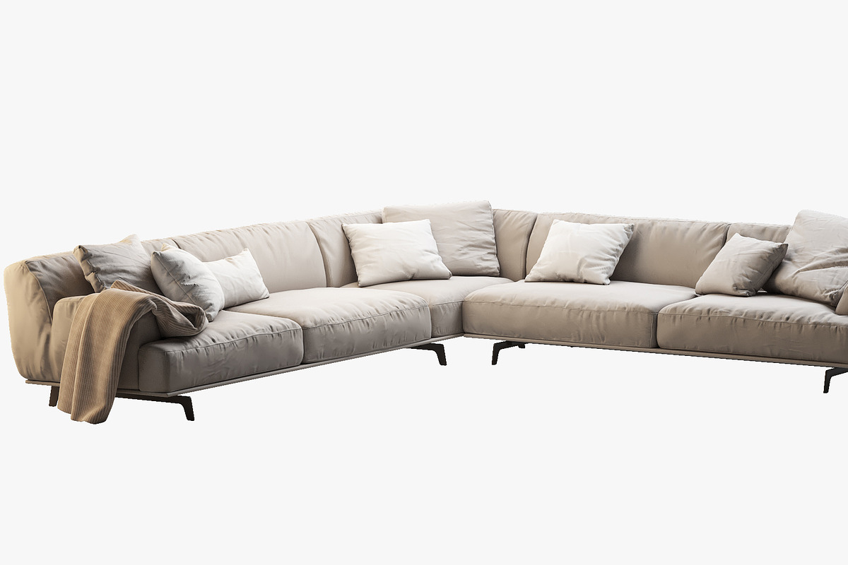 Tribeca sofa 3 3d model, a Furniture 3D Model by 3dmitruk (Photo 6 of 13)